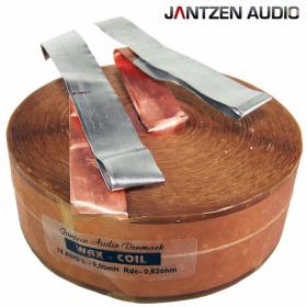 Foil Inductor WaxCoil Jantzen Audio 0,033mH / 0,04ohm / foil14AWG=wire 1,6 / izol.pap.60µm / 38x37