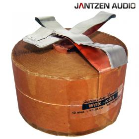 Foil Inductor WaxCoil Jantzen Audio 0,025mH / 0,03ohm / foil12AWG=wire 2,0 / izol.pap.60µm / 38x55