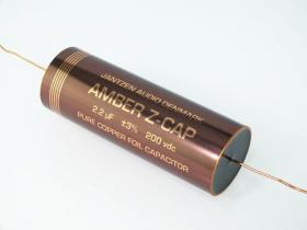 Capacitor Jantzen Audio Amber ZCap Copper Foil 1uF / 200VDC / 5% / 26x86mm