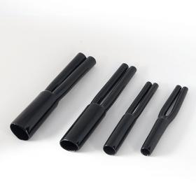 PVC Ybranch  Black(LSVL8) 8/2x3mm
