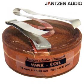 Cewka taśmowa WaxCoil Jantzen Audio 0,37mH / 0,2ohm / taśma16AWG=dr.1,3 / izol.pap.60µm / śr.56 h.25