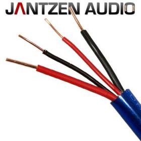 Przewód głośnikowy 2x1+2x0,5mm2 / Jantzen / SOLID CORE / FULL RANGE OFC 4N / BiWire